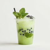 Mleko z jogurtem mięta