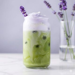 Iced Violette Latte