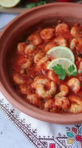 Tajine Crevettes Pil-Pil