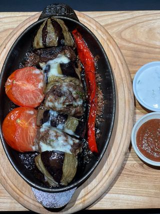 Баклажан кебаб телятина/баранина