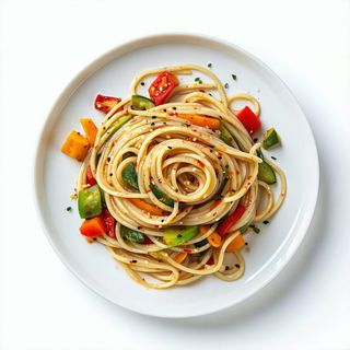 26。spaghetti di soia verdure 蔬菜粉丝