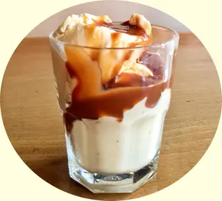 helado de vainilla