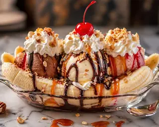 Dessert Banana Split