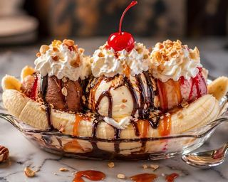 Dessert Banana Split