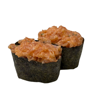 17. Gunkan De Tartar De Salmón Picante (2 Pzs.)