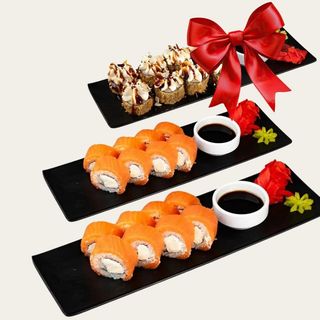 Филадельфия+Филадельфия+Салмон темпура в подарок