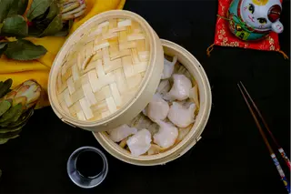 Pierożki Ha Cao z Krewetkami
