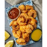 Golden Fried Prawns