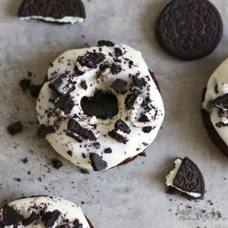 Chocolate Oreos Doughnut