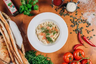 10. Penne Salmone