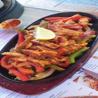 Fajitas de pollo