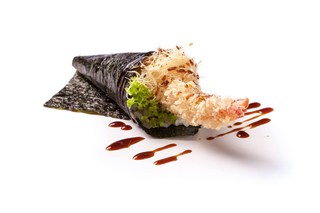 TEMAKI CON LANGOSTINOS