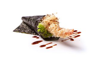 TEMAKI CON LANGOSTINOS