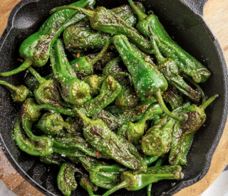 Pimientos al padrón