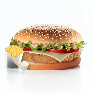 Chicken Burger  + Frites