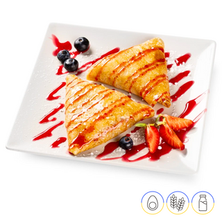 Crepes con manzanas