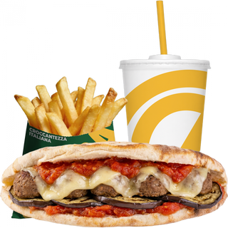 POLPETTE Menu' (contiene lattosio)