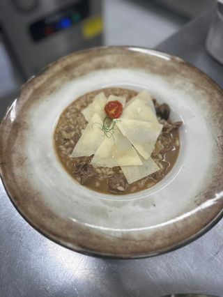 RIZOTO SA BIFTEKOM I VRGANJIMA