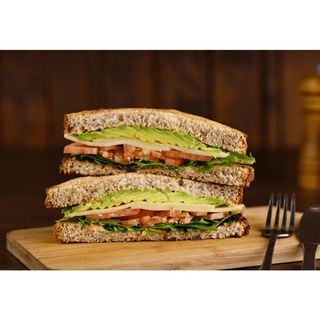 Avocado, Cheese & Tomato Sandwich