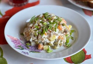 Столичный с курицей