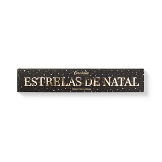 Estrelas de Natal de Chocolate de Leite