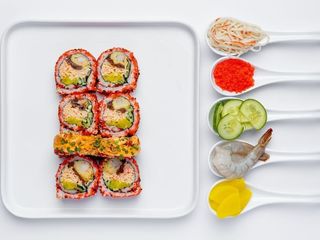 Kalifornia z krewetkami (240g)