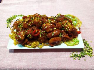53 Maiale fritto in salsa agrodolce