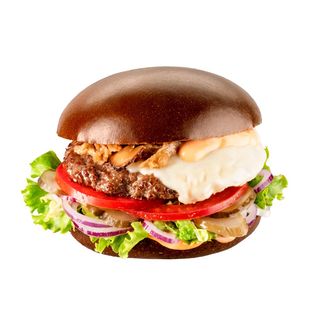 Грибной бургер