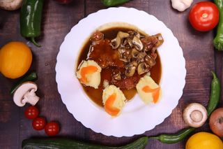 Свинско с манатарки (350г)