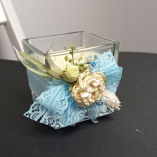 Świeca zapachowa niebieska