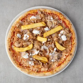 Pizza kebab normale