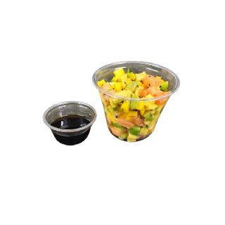100% Tartare saumon mangue