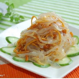 Medusa con funghi cinesi 