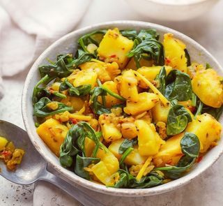 28. Saag Aloo