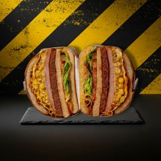 Hamburguesa La Pechugona