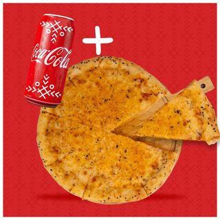 Pizza Margarita + CocaCola