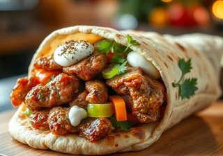 Durum Kebab Especial De La Casa