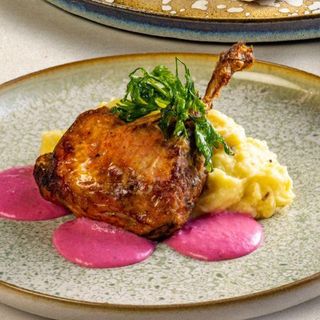 Pulpă de rață confiată