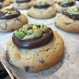 Cookie nutella y pistacho