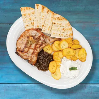Cotlet de porc cu os