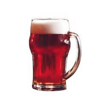 Birra alla spina media rossa