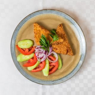 Кашкавал пане с гарнитура (200г)