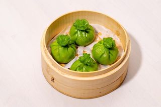 Raku Green shell chicken hargow 120g