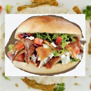 Panino kebab singolo