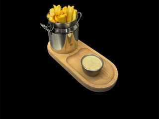 Картопляні діпи з часниковим соусом