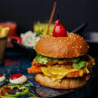 Double Crispy Burger