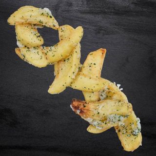 Cartofi Wedges În Coajă Cu Parmezan, Usturoi Și Pătrunjel