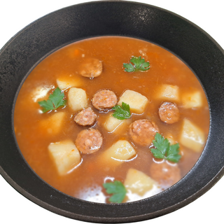 Ciorba de iarna cu afumatura