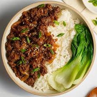 Korean Beef Bulgogi With Rice