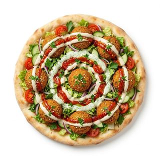 Pizza Turca Falafel